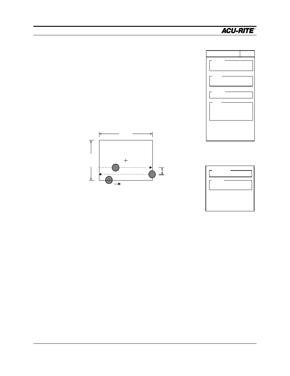 Program steps mill pwr, Operation manual, Location and the | Of the area to be faced, Softkey brings up fields to let you, The face rectangle, and to change the tool | ACU-RITE MILLPWR Old Style User Manual | Page 83 / 135