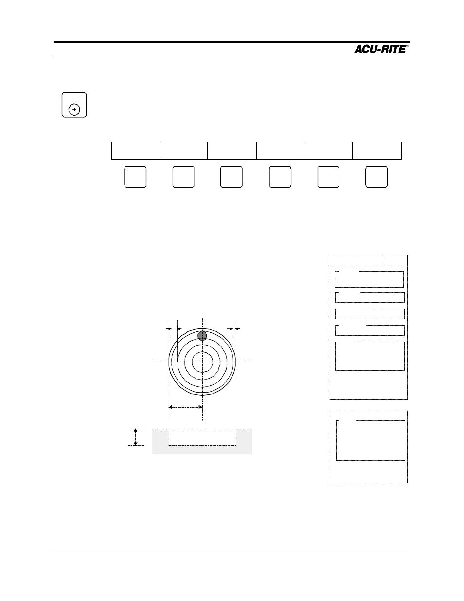 Program steps mill pwr, Operation manual, Circular milling functions | Key on the front panel will display these softkeys, Circular pocket enter the, Of the pocket. the, Key brings up the, Option | ACU-RITE MILLPWR Old Style User Manual | Page 85 / 135