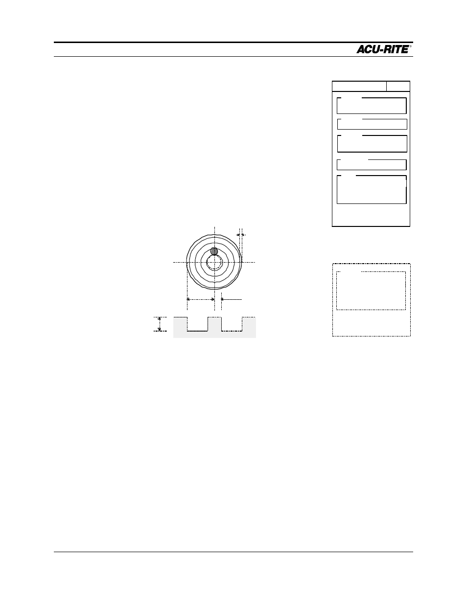 Program steps mill pwr, Operation manual, Position, the radius of the pocket | And the radius of the island, Softkey brings up the, Entry field | ACU-RITE MILLPWR Old Style User Manual | Page 87 / 135