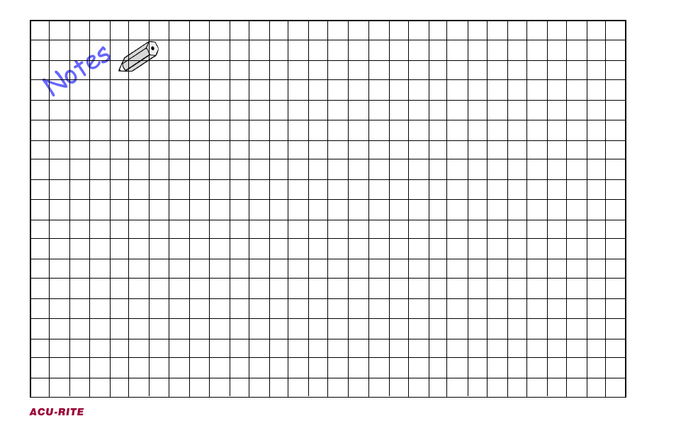 ACU-RITE ENC 150 (New Style) User Manual | Page 22 / 24