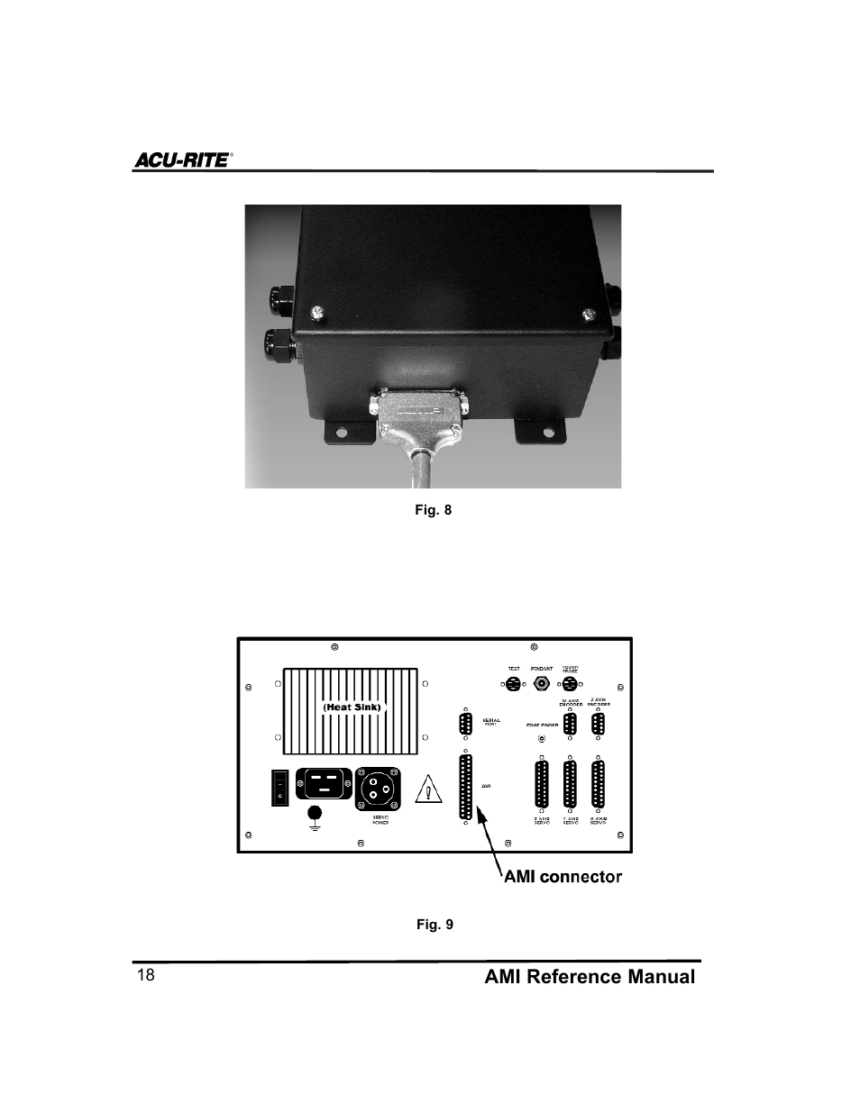 Ami reference manual | ACU-RITE MILLPWR Auxiliary User Manual | Page 21 / 40