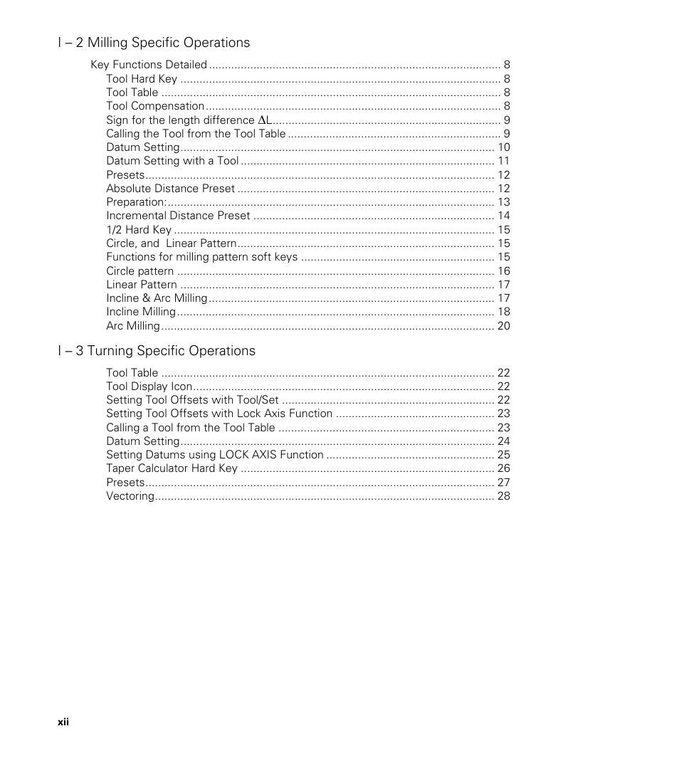 ACU-RITE VUE User Manual | Page 12 / 58