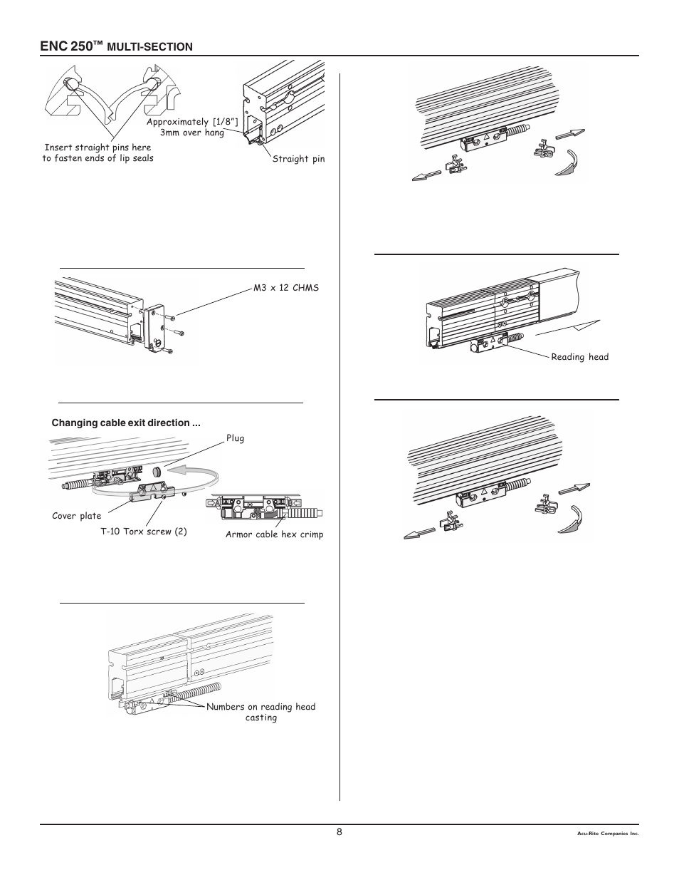 Enc 250 | ACU-RITE ENC 250MS User Manual | Page 9 / 13