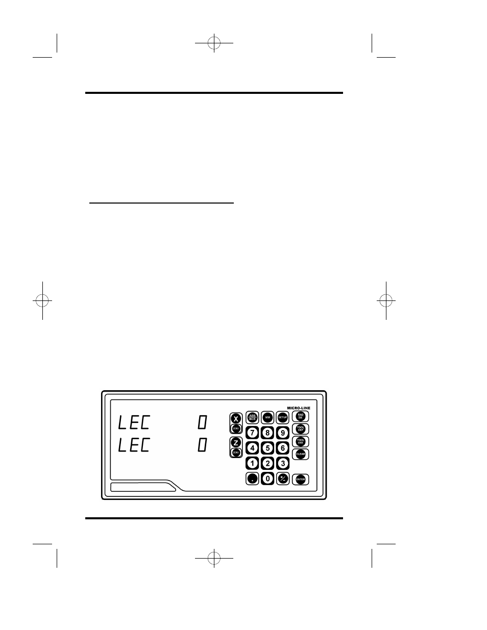 Setup linear error compensation | ACU-RITE Micro-Line T User Manual | Page 10 / 46