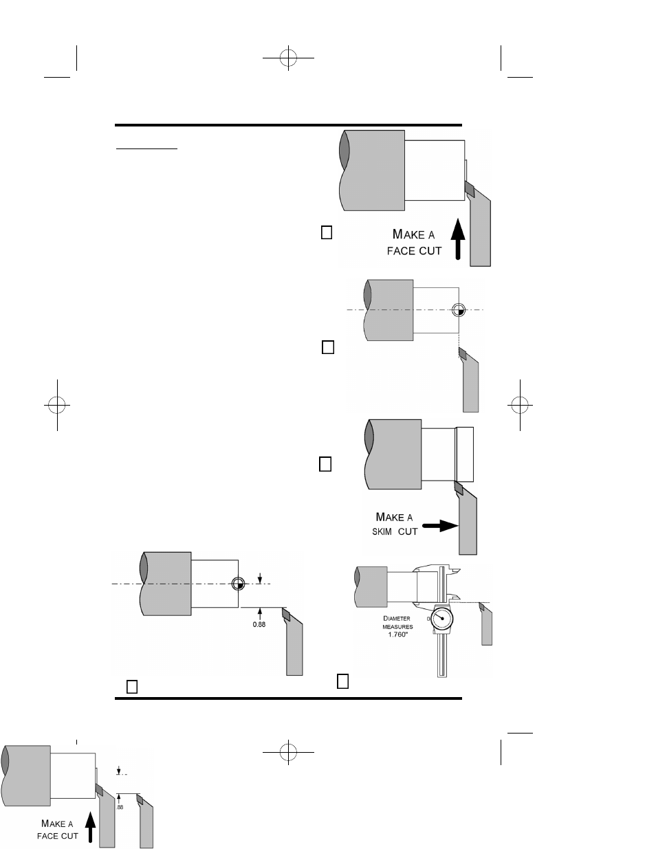 Operation, Example: setting up your job | ACU-RITE Micro-Line T User Manual | Page 18 / 46