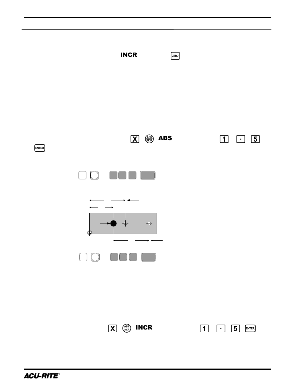 Readout operations, Presetting, Dro 200e 8 | ACU-RITE DRO 200E User Manual | Page 12 / 41