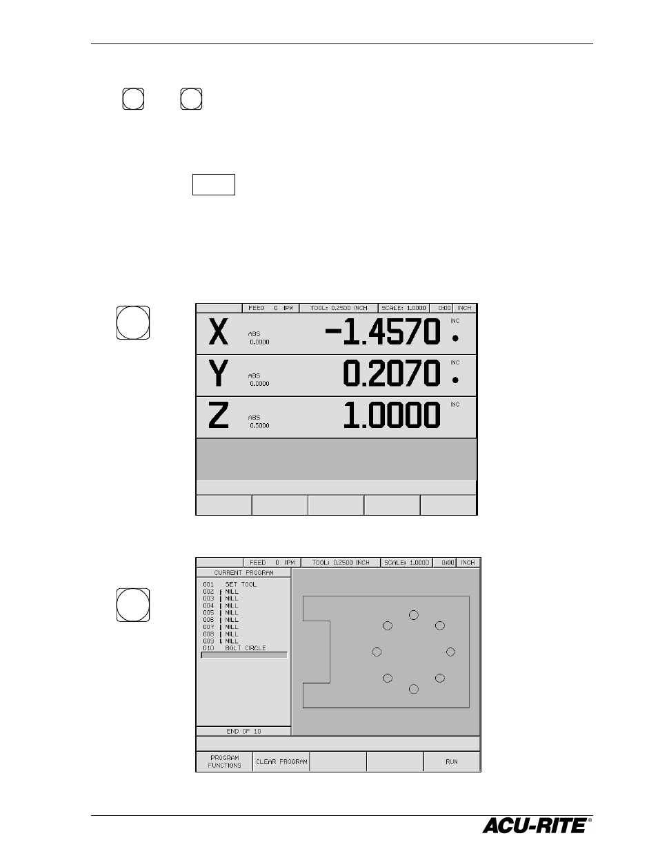ACU-RITE VRO 300M User Manual | Page 12 / 71