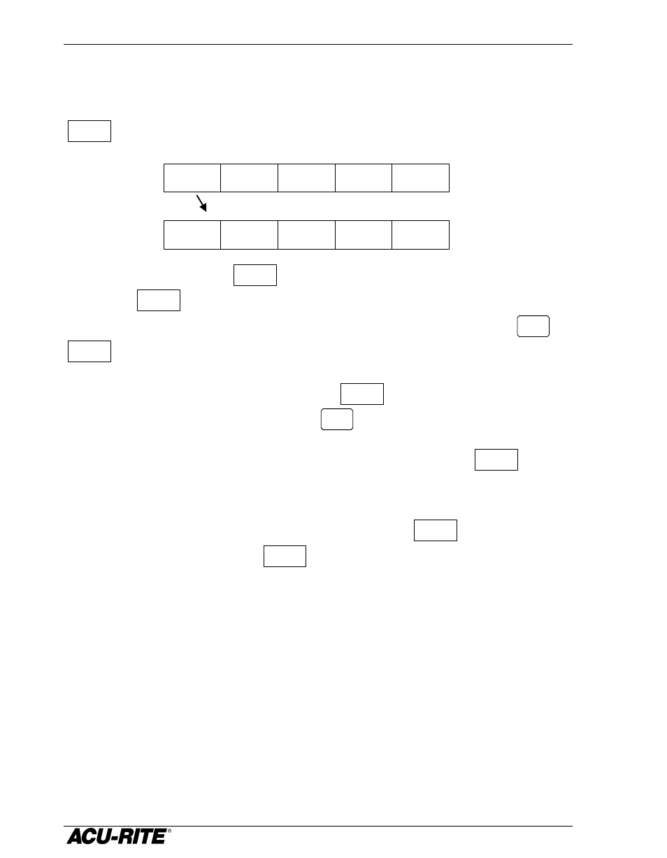 Saving and loading your programs, Softkey. to save a program, press, Softkey, move to the program name, and press | Again | ACU-RITE VRO 300M User Manual | Page 27 / 71