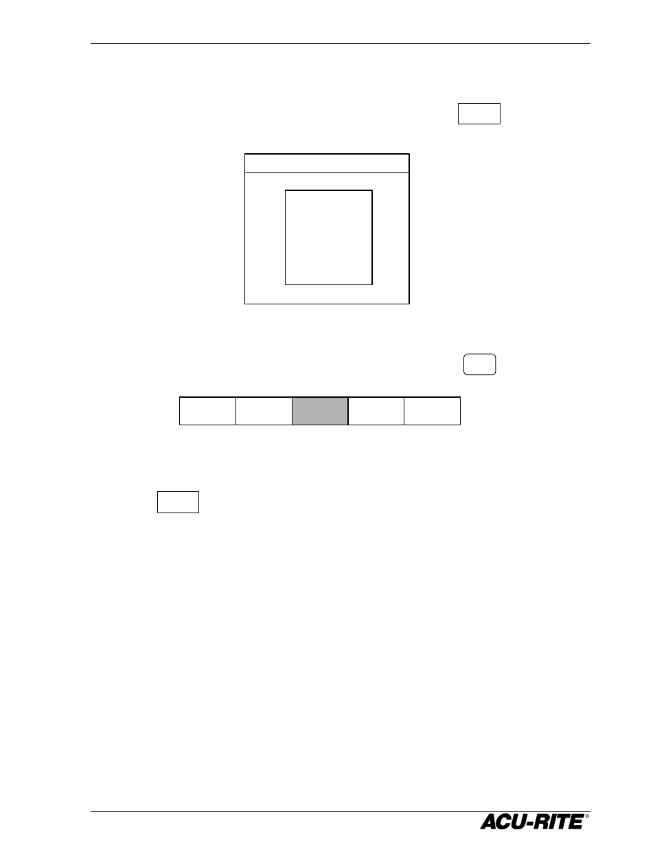Alphabet entry | ACU-RITE VRO 300M User Manual | Page 28 / 71