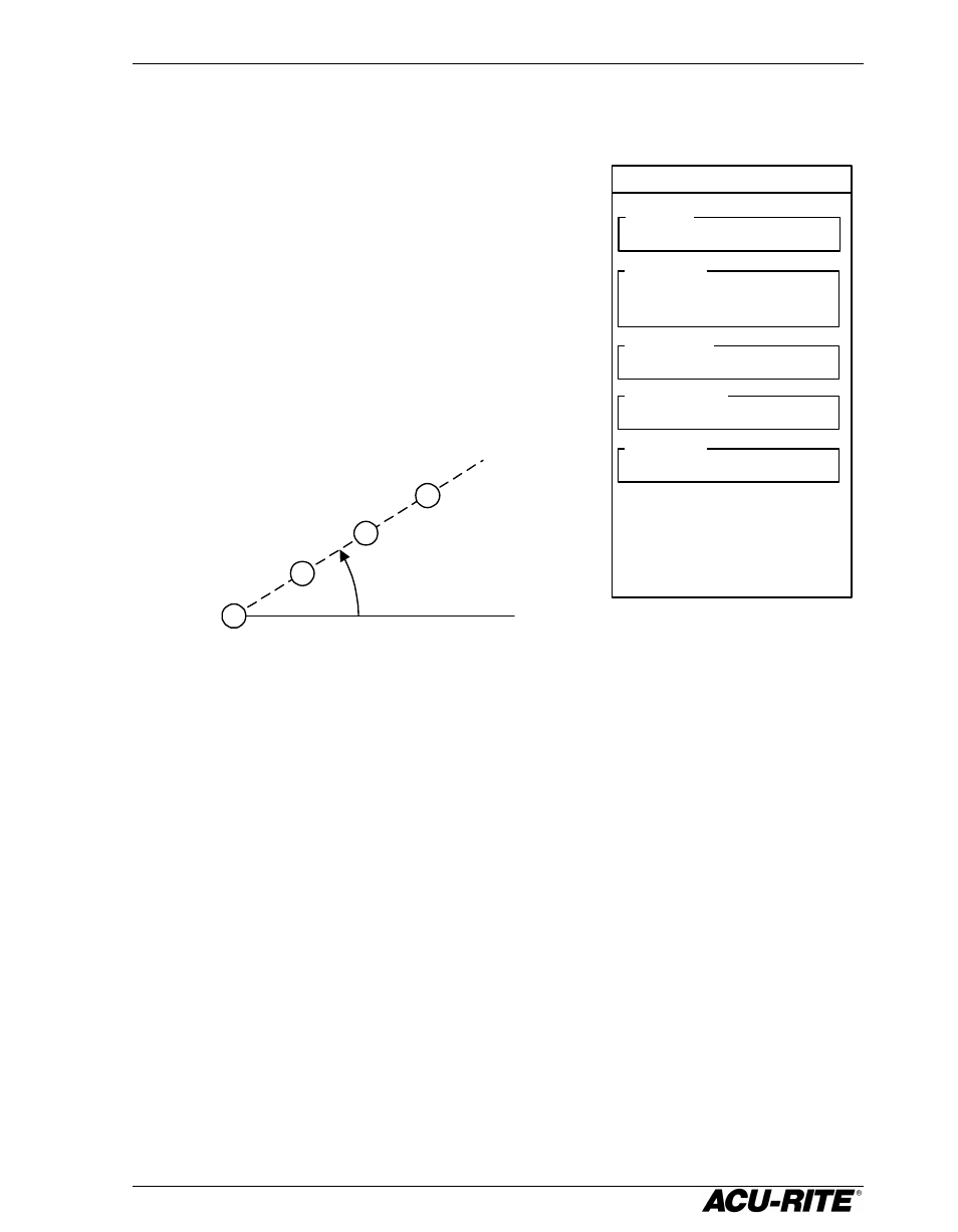 Row of holes | ACU-RITE VRO 300M User Manual | Page 36 / 71