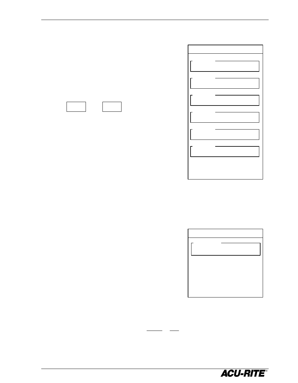 Display resolution, Scale factor | ACU-RITE VRO 300M User Manual | Page 52 / 71