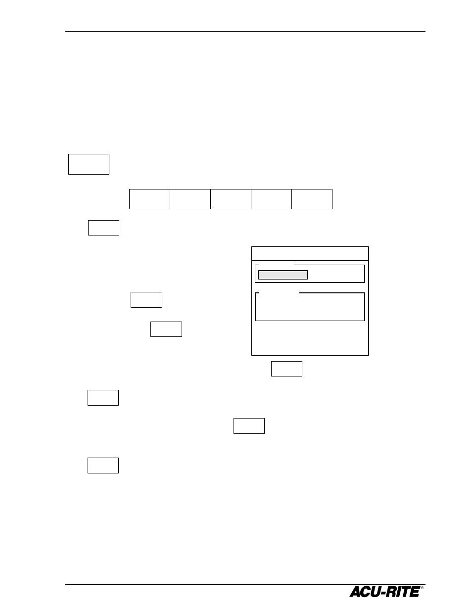 Compensation entry methods, Softkey brings up the, Form. f | You can change only the, Field. use the, Softkey. the | ACU-RITE VRO 300M User Manual | Page 56 / 71