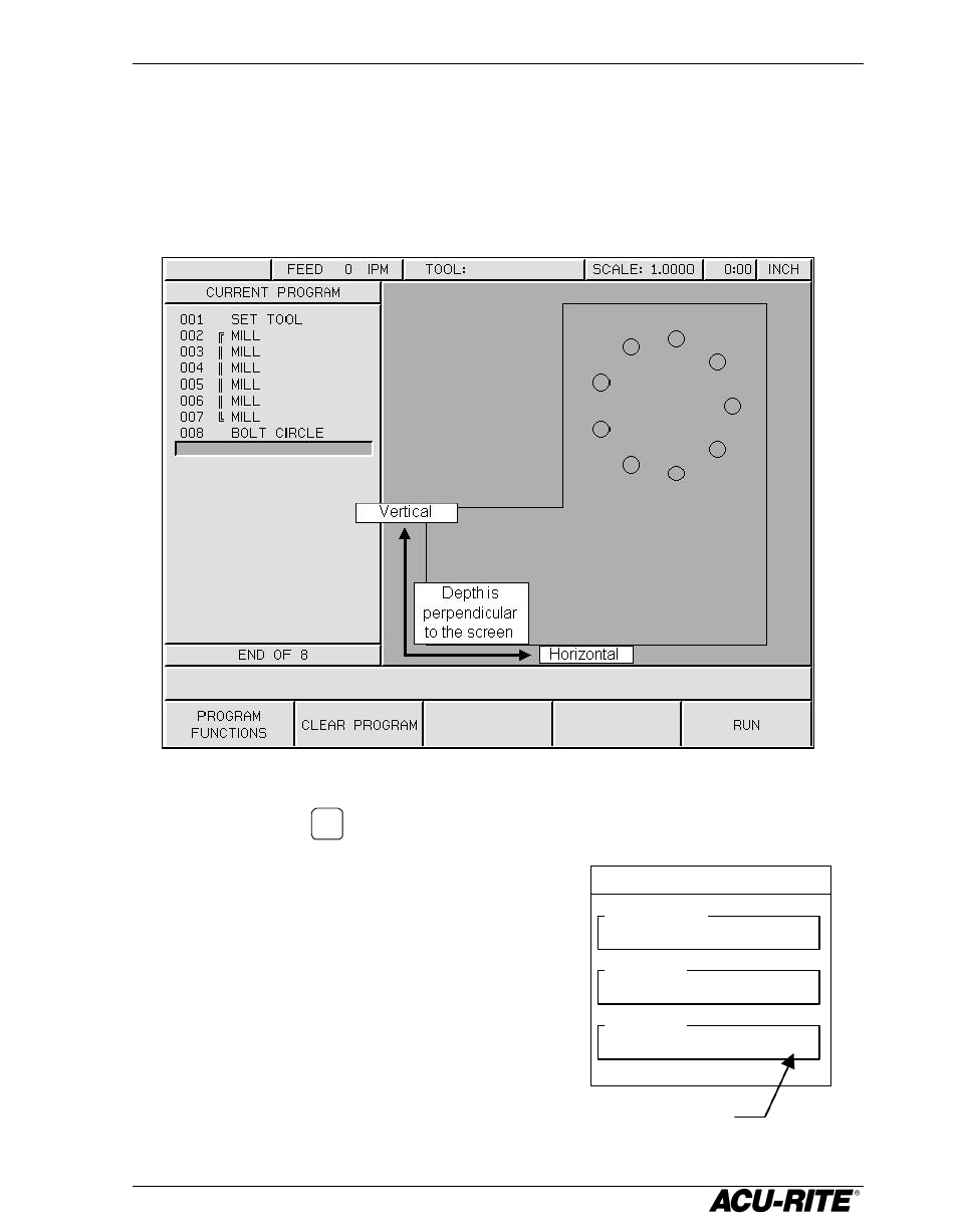 ACU-RITE VRO 300M User Manual | Page 64 / 71