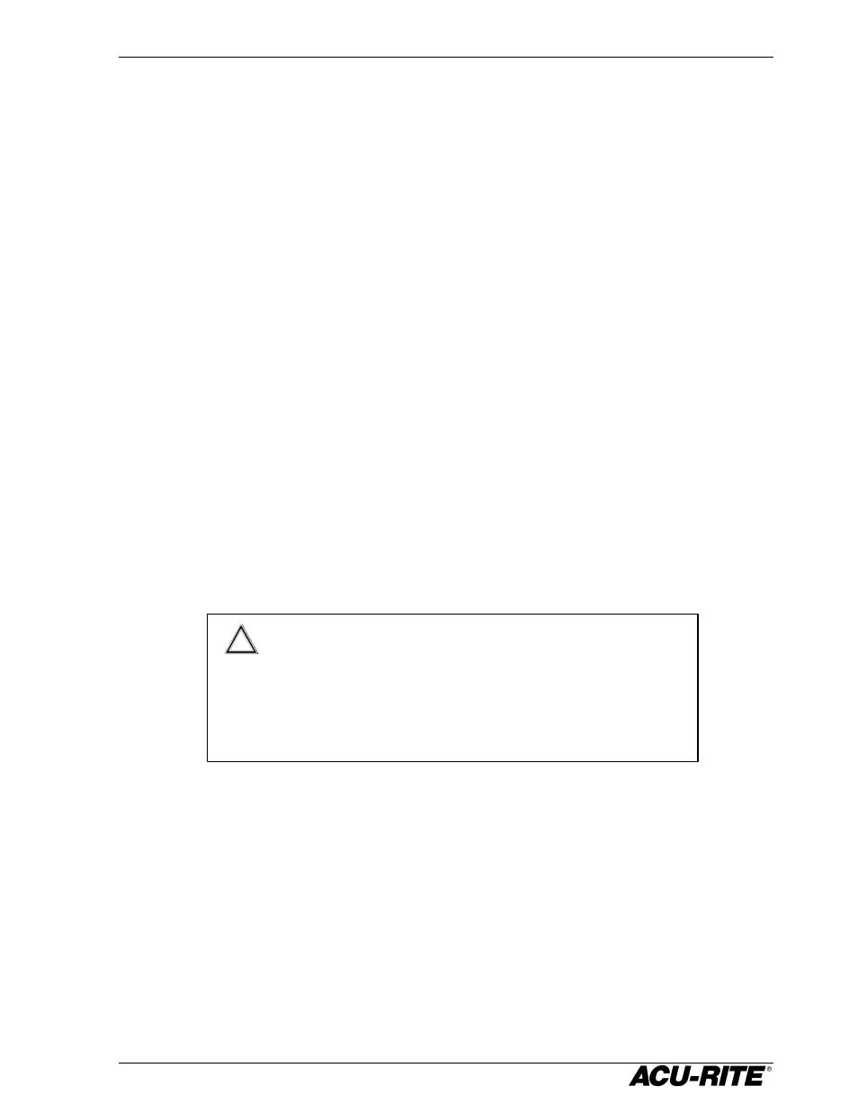 ACU-RITE VRO 300M User Manual | Page 66 / 71