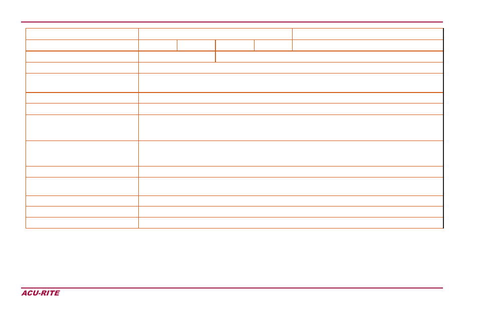 ACU-RITE ENC 150 (Old Style) User Manual | Page 17 / 22