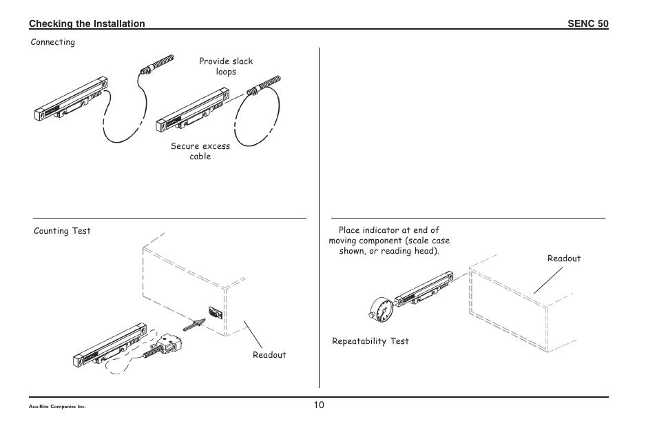 ACU-RITE SENC 50 User Manual | Page 12 / 20