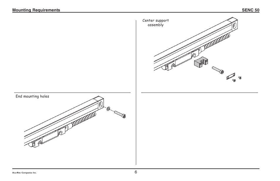 ACU-RITE SENC 50 User Manual | Page 8 / 20