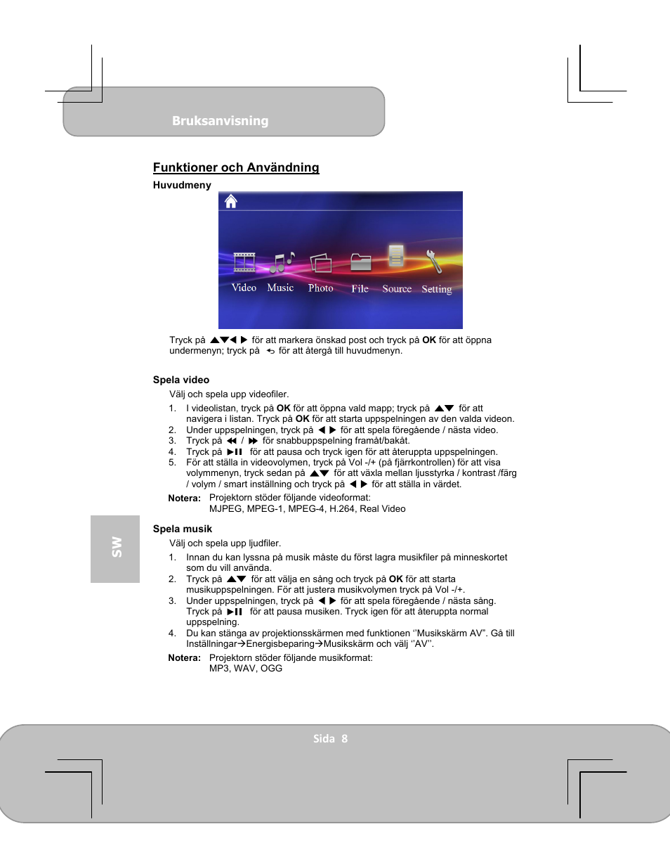 AIPTEK PocketCinema V100 User Manual | Page 102 / 116