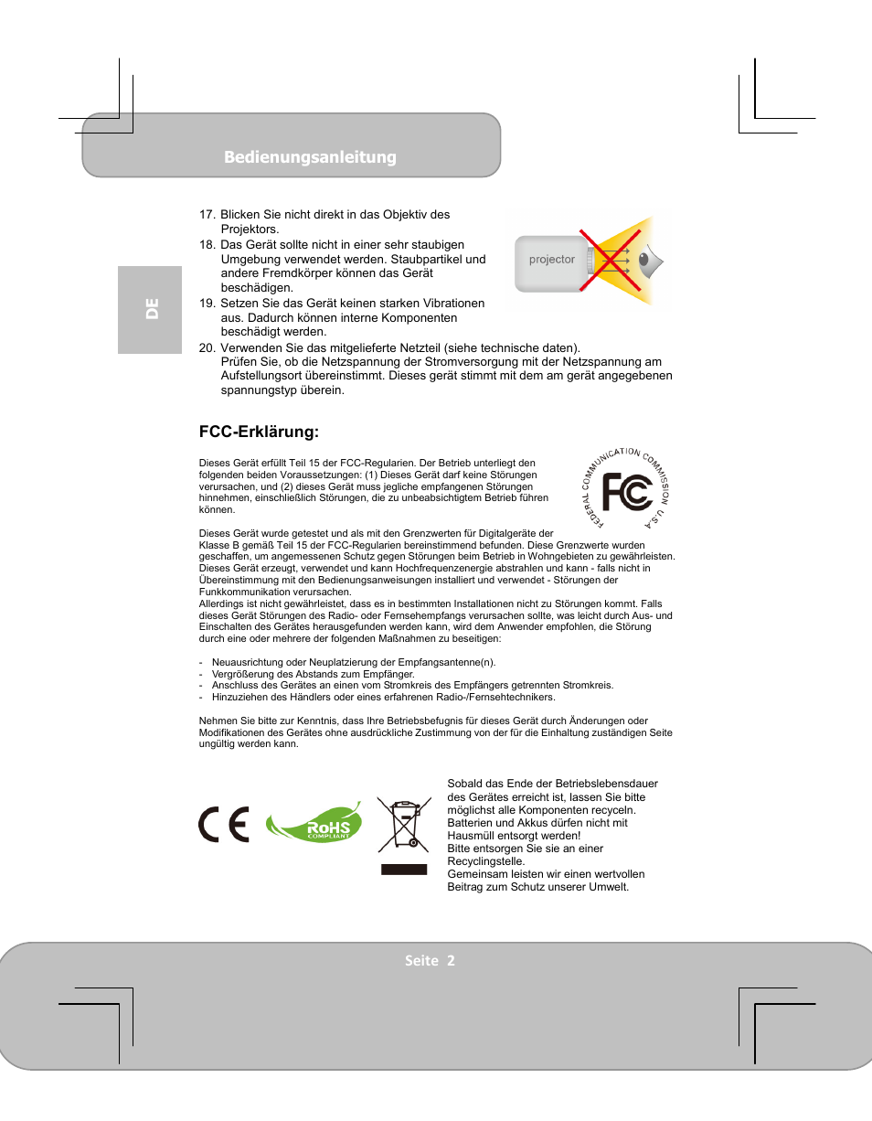 AIPTEK PocketCinema V100 User Manual | Page 14 / 116