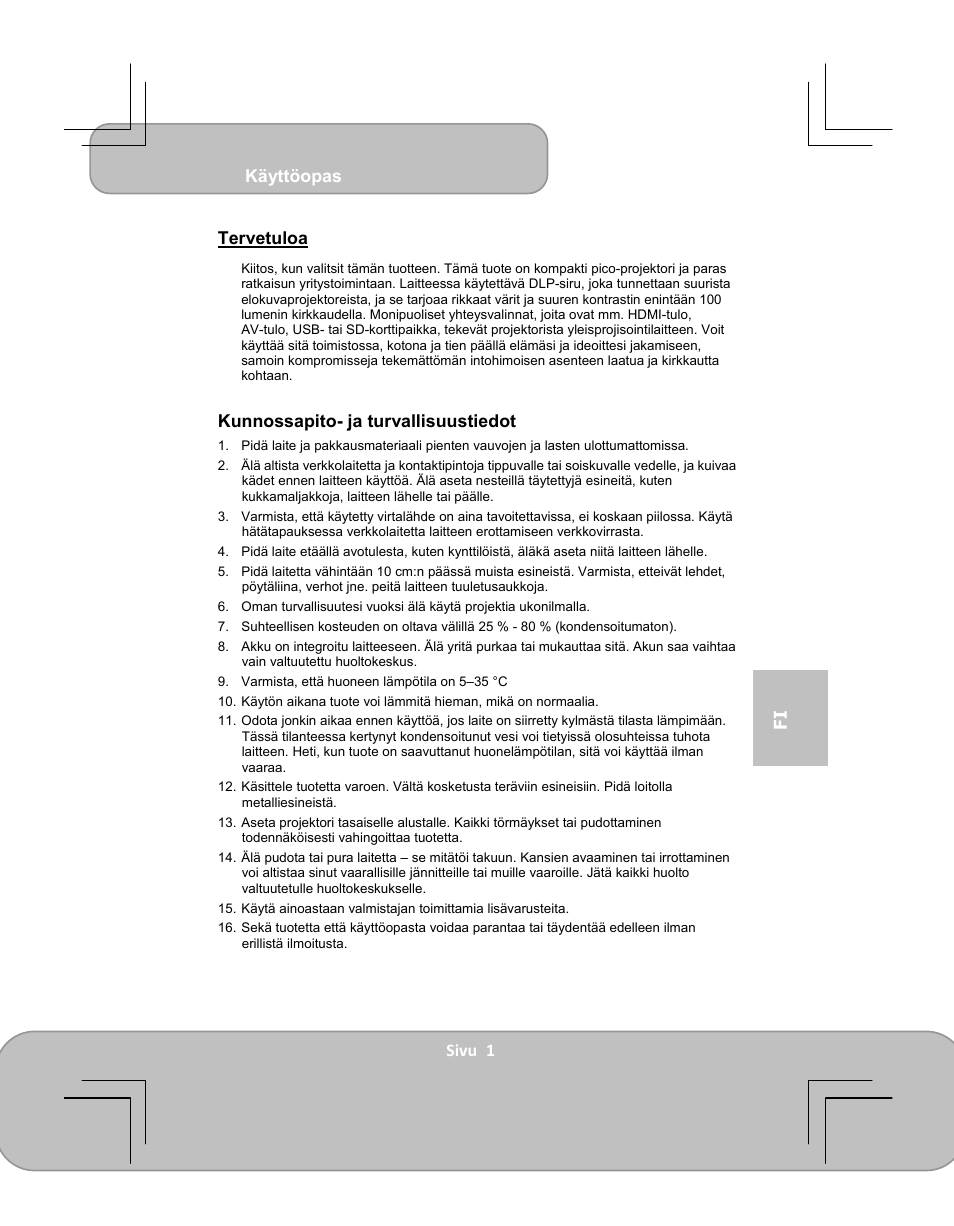 AIPTEK PocketCinema V100 User Manual | Page 84 / 116
