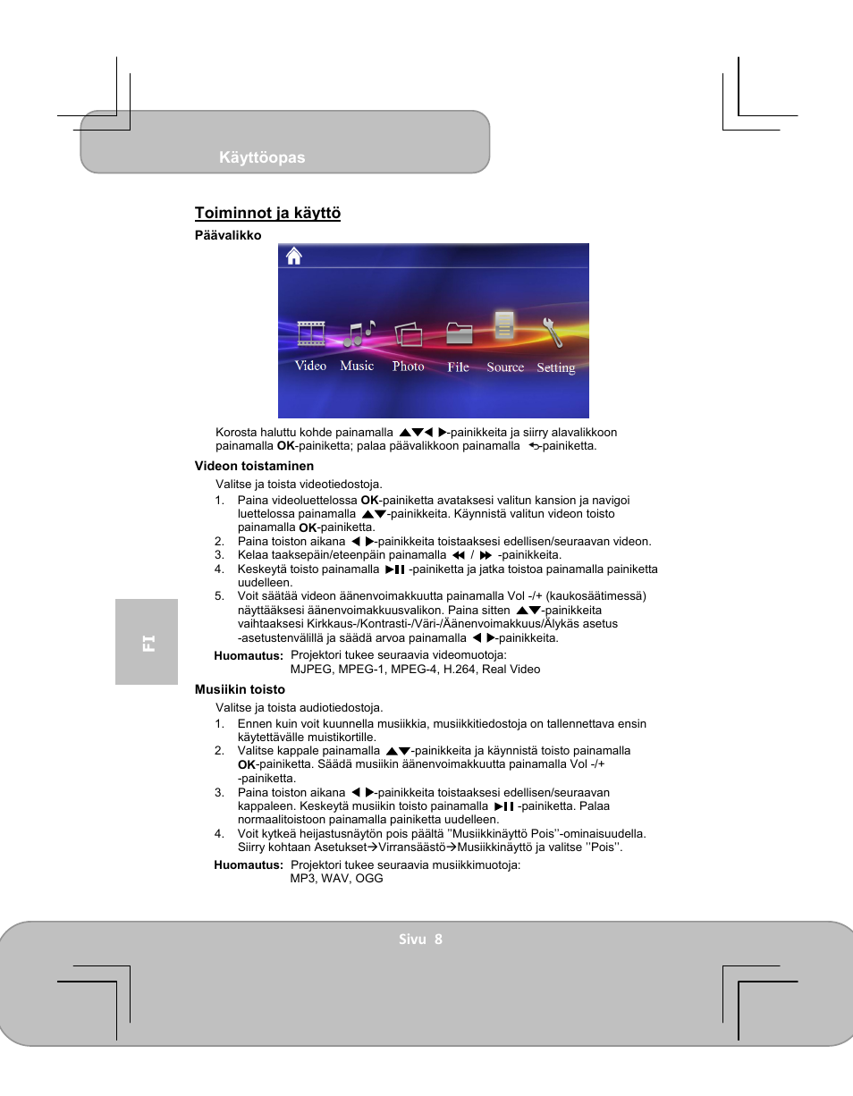 AIPTEK PocketCinema V100 User Manual | Page 91 / 116
