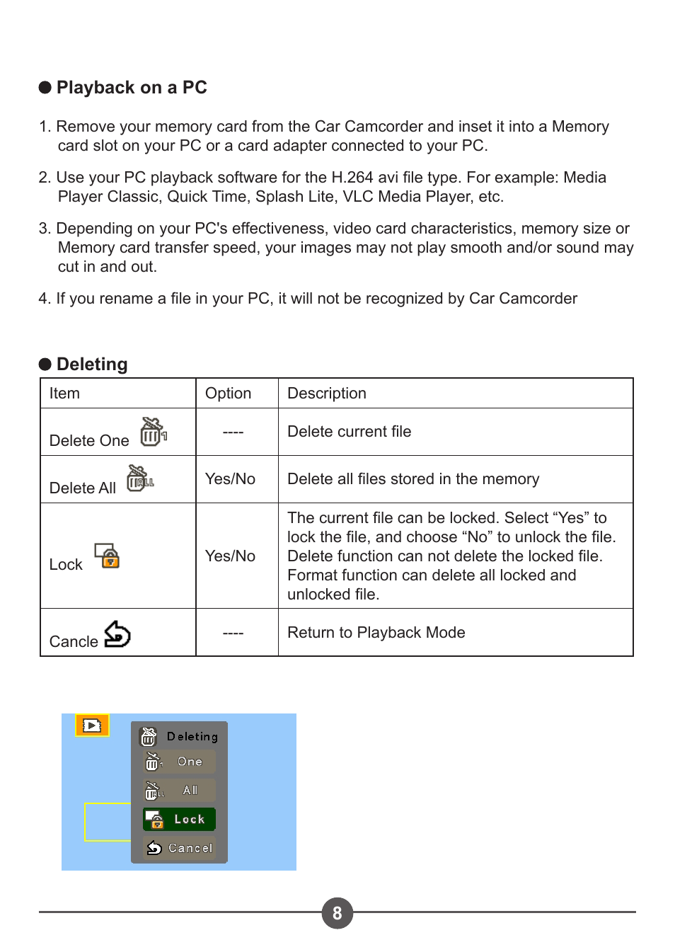 AIPTEK Car Camcorder X3 User Manual | Page 12 / 47