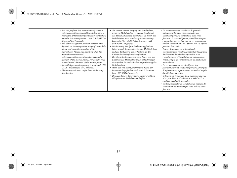 Alpine CDE-173BT User Manual | Page 19 / 96