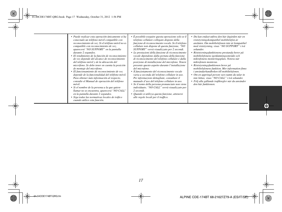 Alpine CDE-173BT User Manual | Page 49 / 96