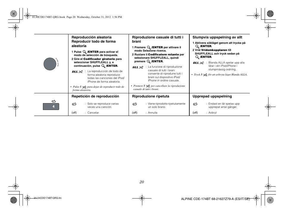 Alpine CDE-173BT User Manual | Page 52 / 96