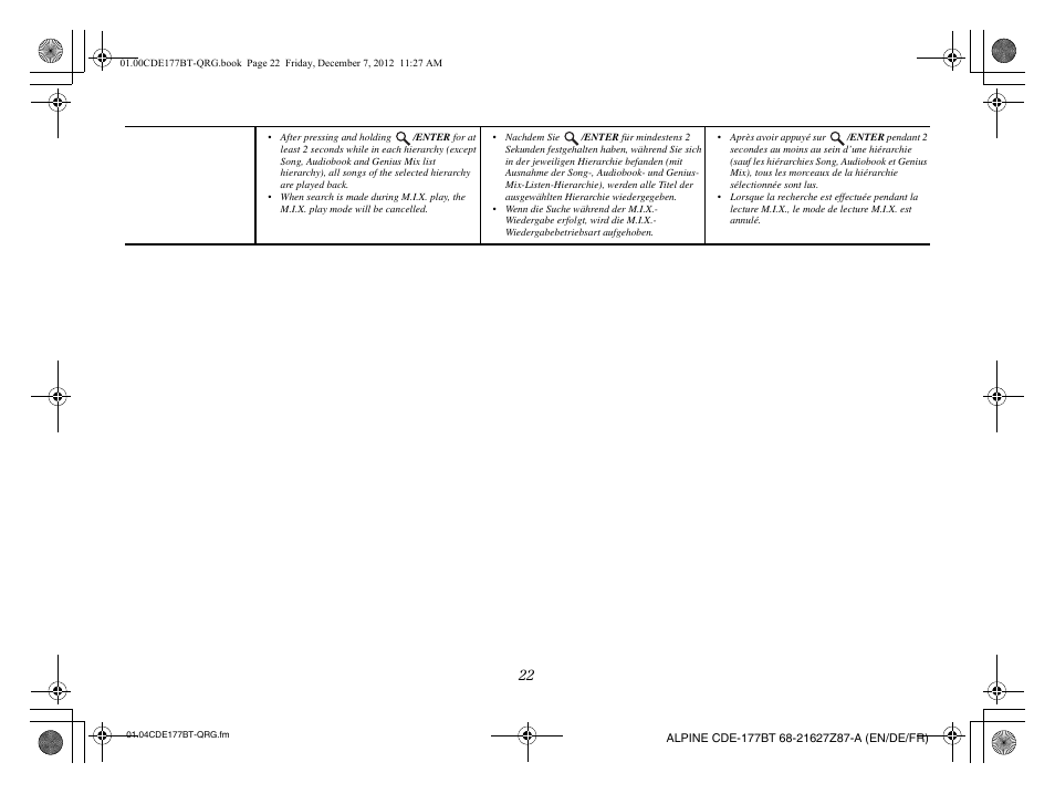 Alpine CDE-177BT User Manual | Page 24 / 108