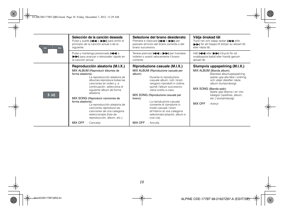 Alpine CDE-177BT User Manual | Page 54 / 108