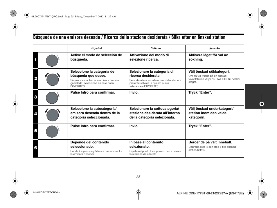 Alpine CDE-177BT User Manual | Page 61 / 108