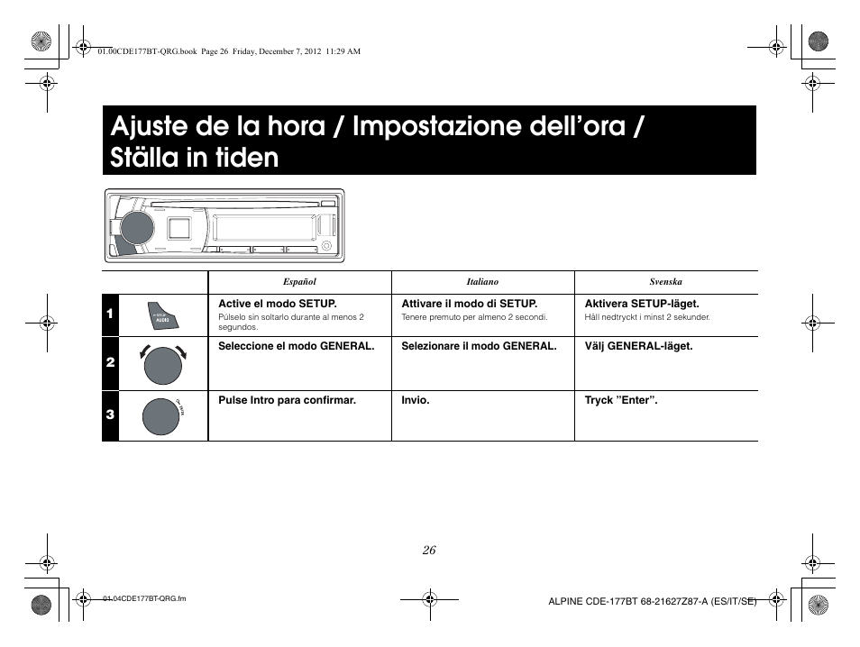 Alpine CDE-177BT User Manual | Page 62 / 108