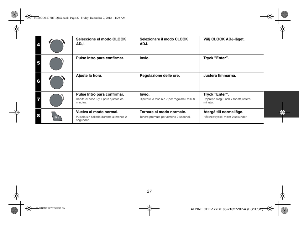 Alpine CDE-177BT User Manual | Page 63 / 108