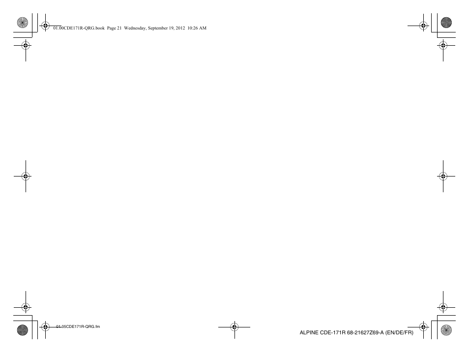 Alpine CDE-170R_CDE-170RM_CDE-170RR User Manual | Page 23 / 68