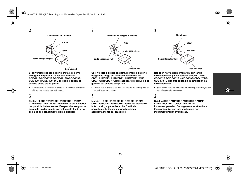 Alpine CDE-170R_CDE-170RM_CDE-170RR User Manual | Page 43 / 68