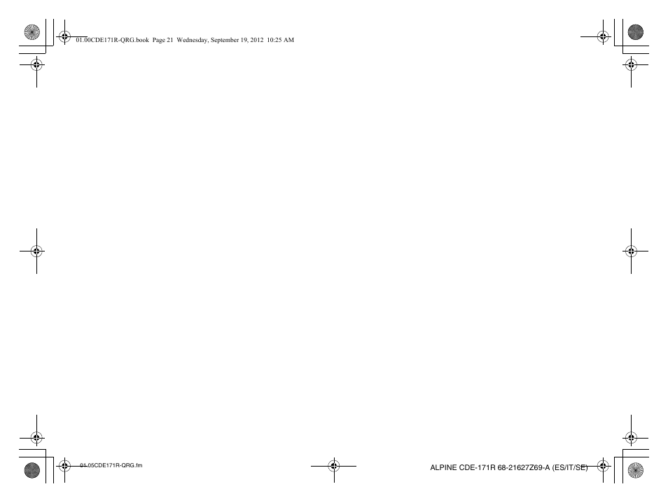 Alpine CDE-170R_CDE-170RM_CDE-170RR User Manual | Page 45 / 68