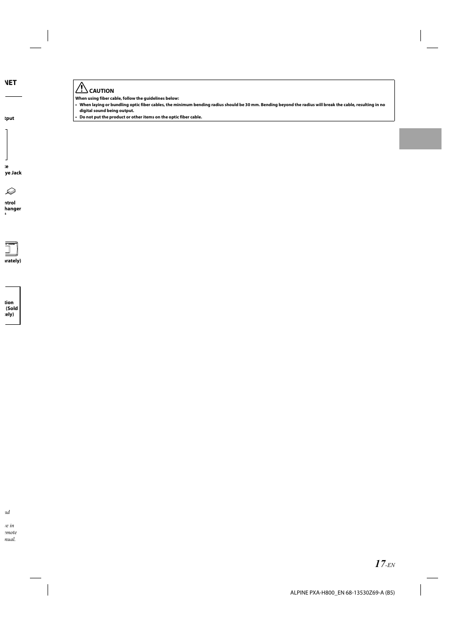 Alpine PXA-H800 User Manual | Page 19 / 21