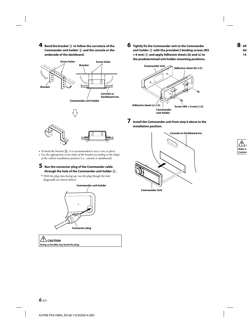 Alpine PXA-H800 User Manual | Page 8 / 21