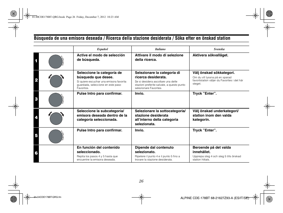 Alpine iDE-178BT User Manual | Page 64 / 112