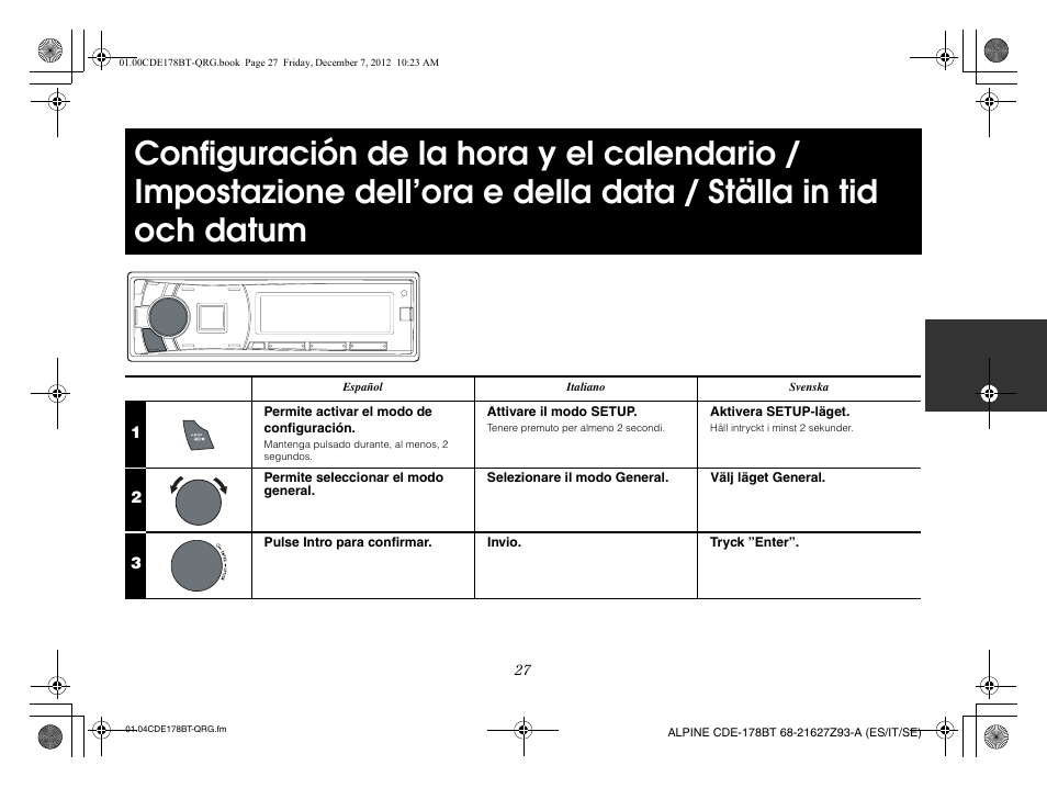 Alpine iDE-178BT User Manual | Page 65 / 112