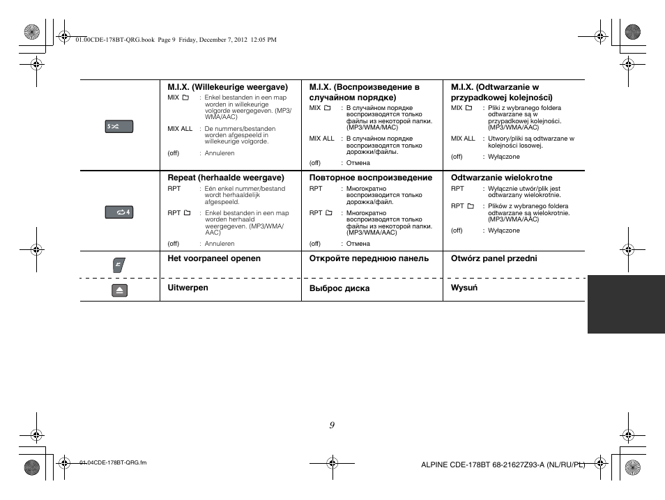 Alpine iDE-178BT User Manual | Page 83 / 112