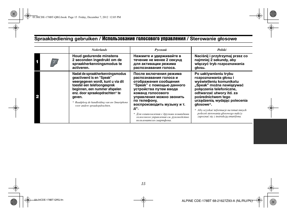 Alpine iDE-178BT User Manual | Page 89 / 112