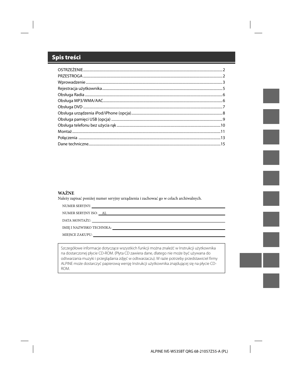 Alpine IVE-W535BT User Manual | Page 131 / 164