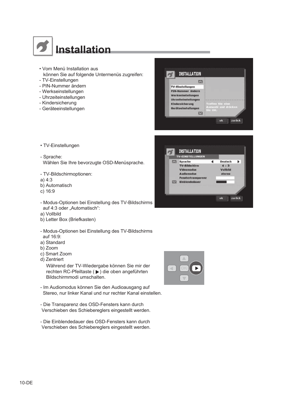 Installation | Alpine TUE-T150DV User Manual | Page 28 / 140