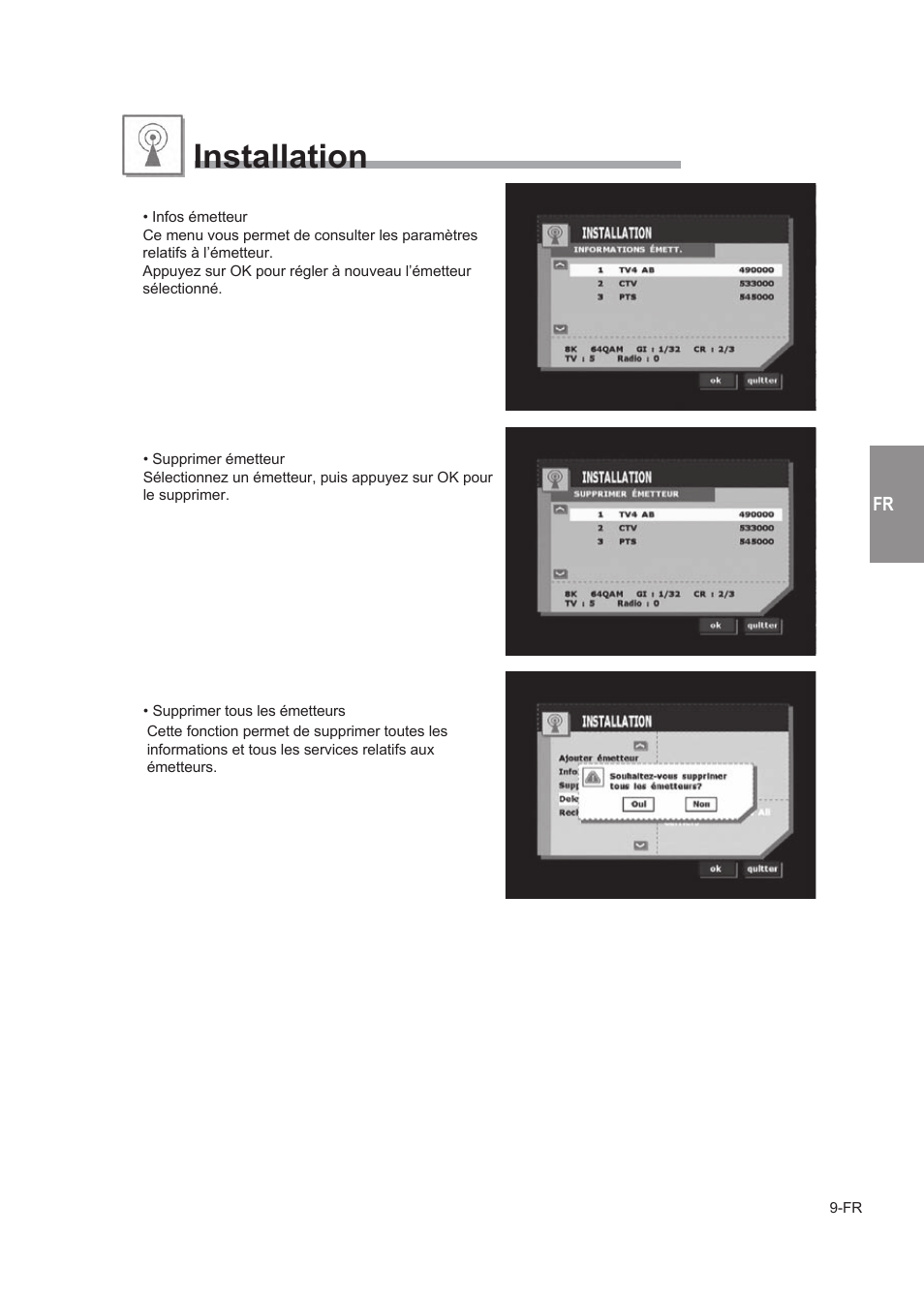 Installation | Alpine TUE-T150DV User Manual | Page 47 / 140