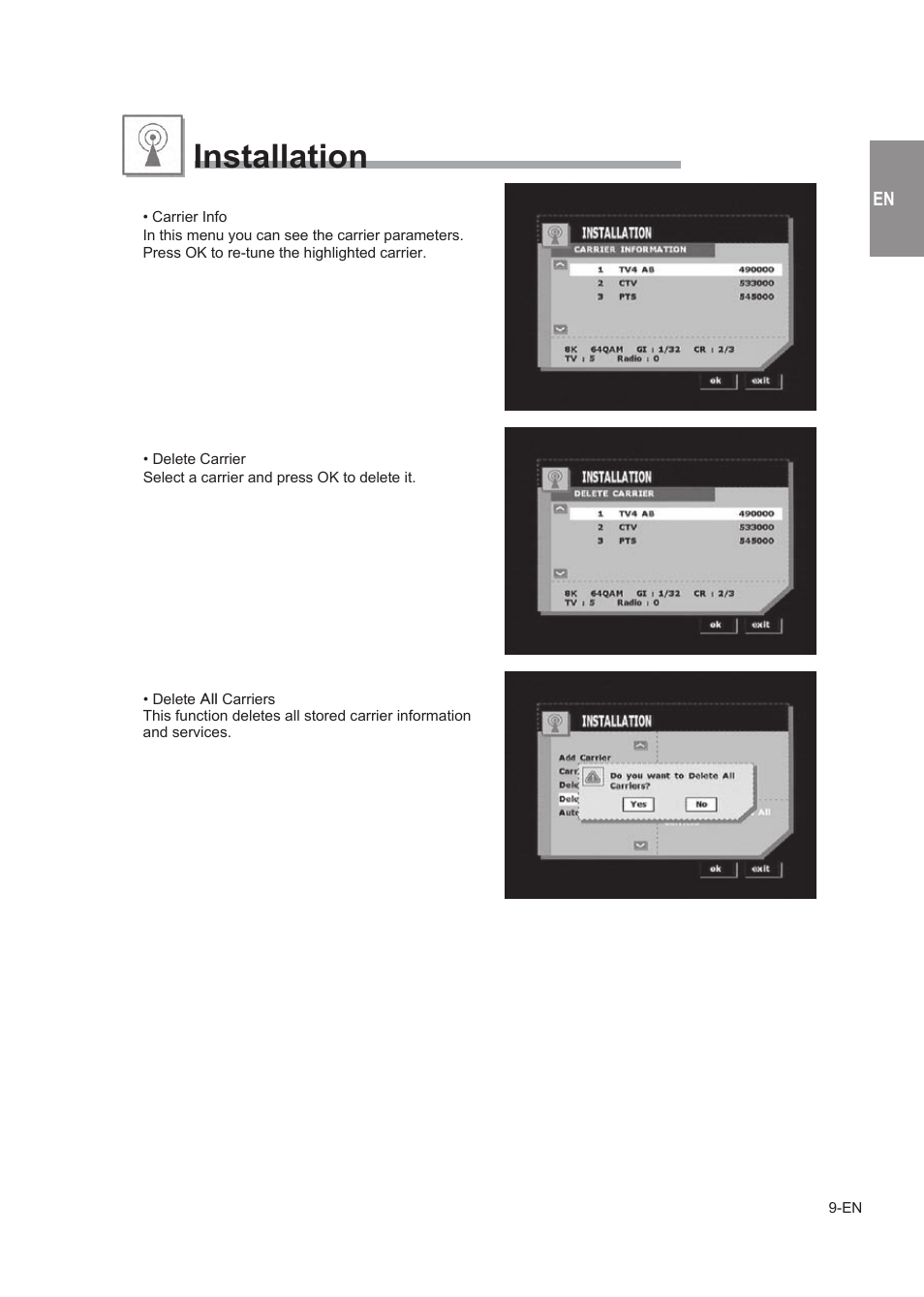 Installation | Alpine TUE-T150DV User Manual | Page 7 / 140
