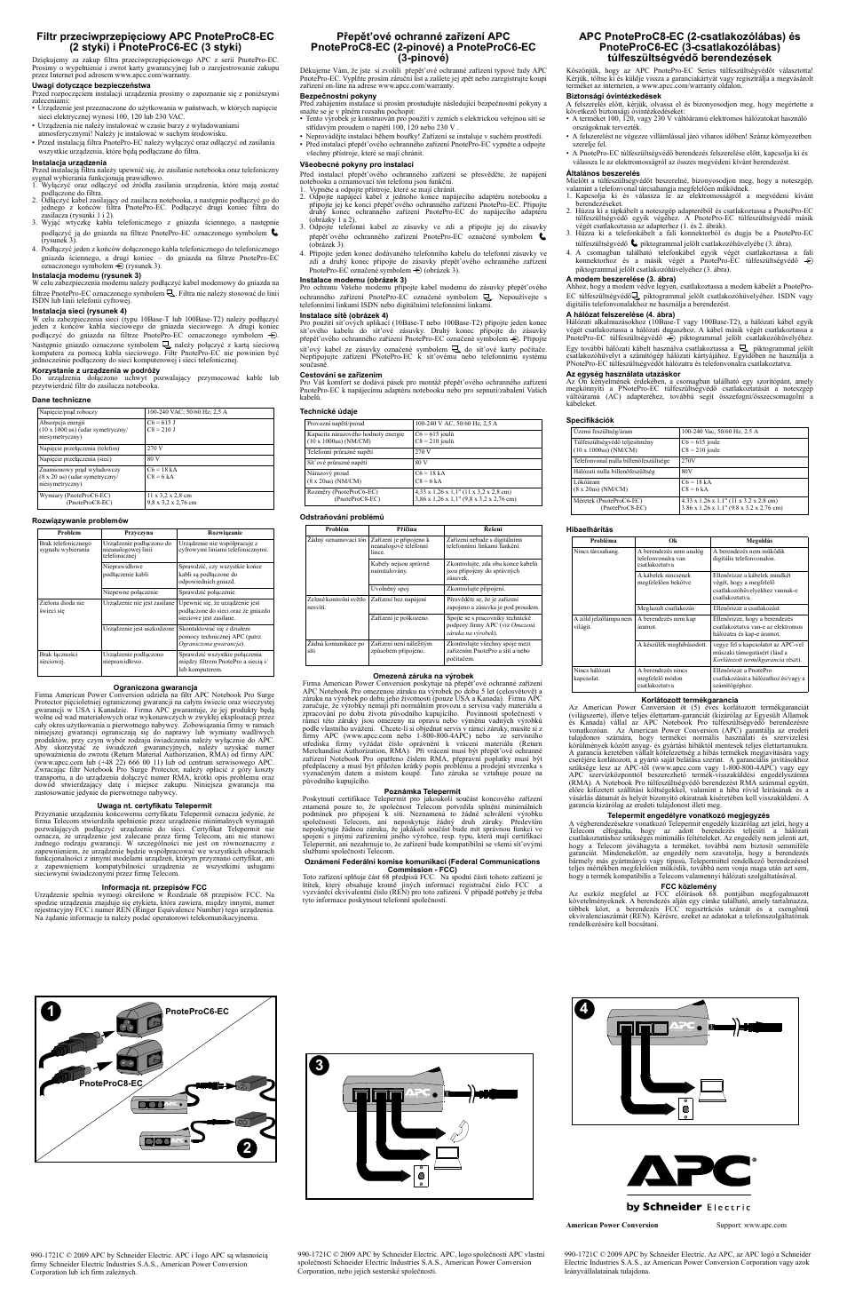 APC PnoteProC6-EC User Manual | Page 3 / 4