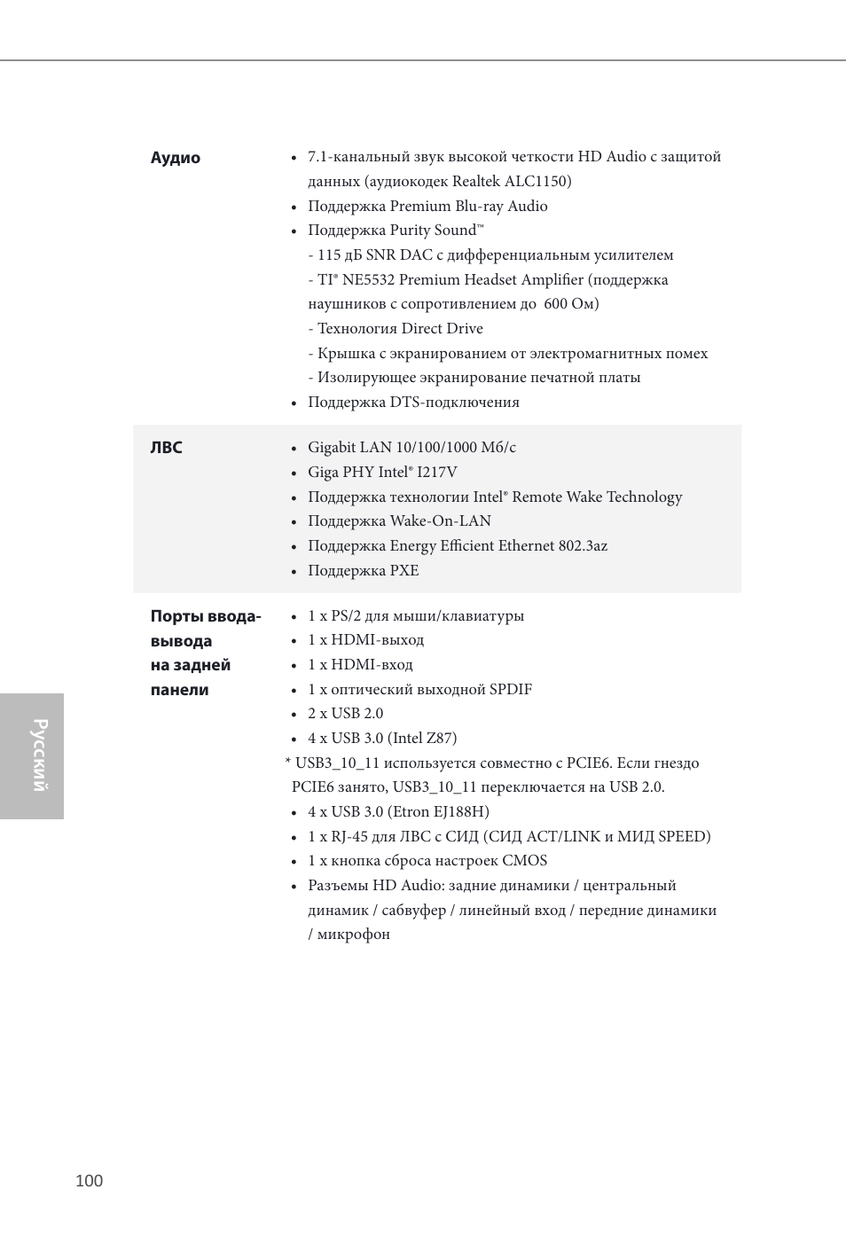 Ру сский | ASRock Z87 OC Formula__ac User Manual | Page 102 / 224