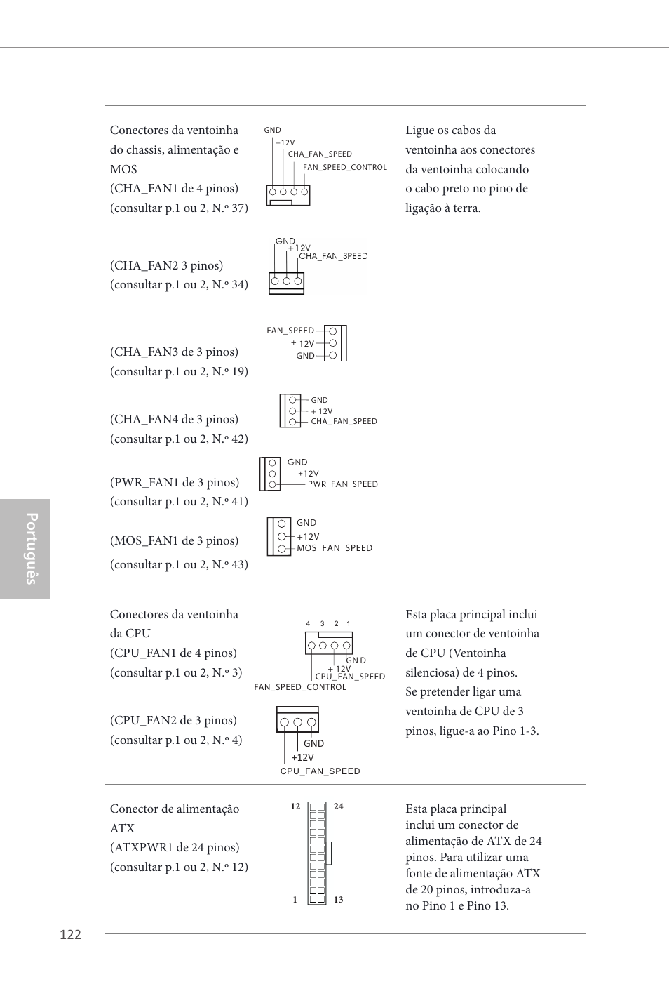 Por tuguês | ASRock Z87 OC Formula__ac User Manual | Page 124 / 224
